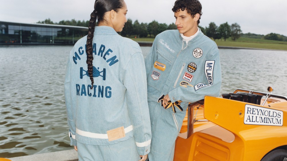 The Levi’s x McLaren Racing caplsule campaign
