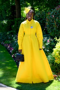 ASCOT, ENGLAND - JUNE 20: Nana Acheampong attends the 3rd day of Royal Ascot at Ascot Racecourse on June 20, 2024 in Ascot, England.  (Photo by Kirstin Sinclair/Getty Images for Ascot Racecourse)