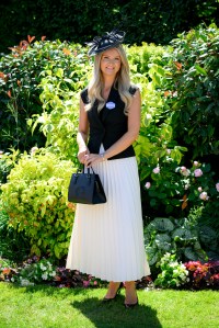 ASCOT, ENGLAND - JUNE 20: Laura Atkinson attends the 3rd day of Royal Ascot at Ascot Racecourse on June 20, 2024 in Ascot, England.  (Photo by Kirstin Sinclair/Getty Images for Ascot Racecourse)