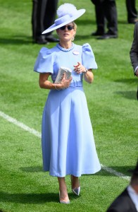 ASCOT, ENGLAND - JUNE 20: Zara Tindall attends day three of Royal Ascot 2024 at Ascot Racecourse on June 20, 2024 in Ascot, England. (Photo by Karwai Tang/WireImage)