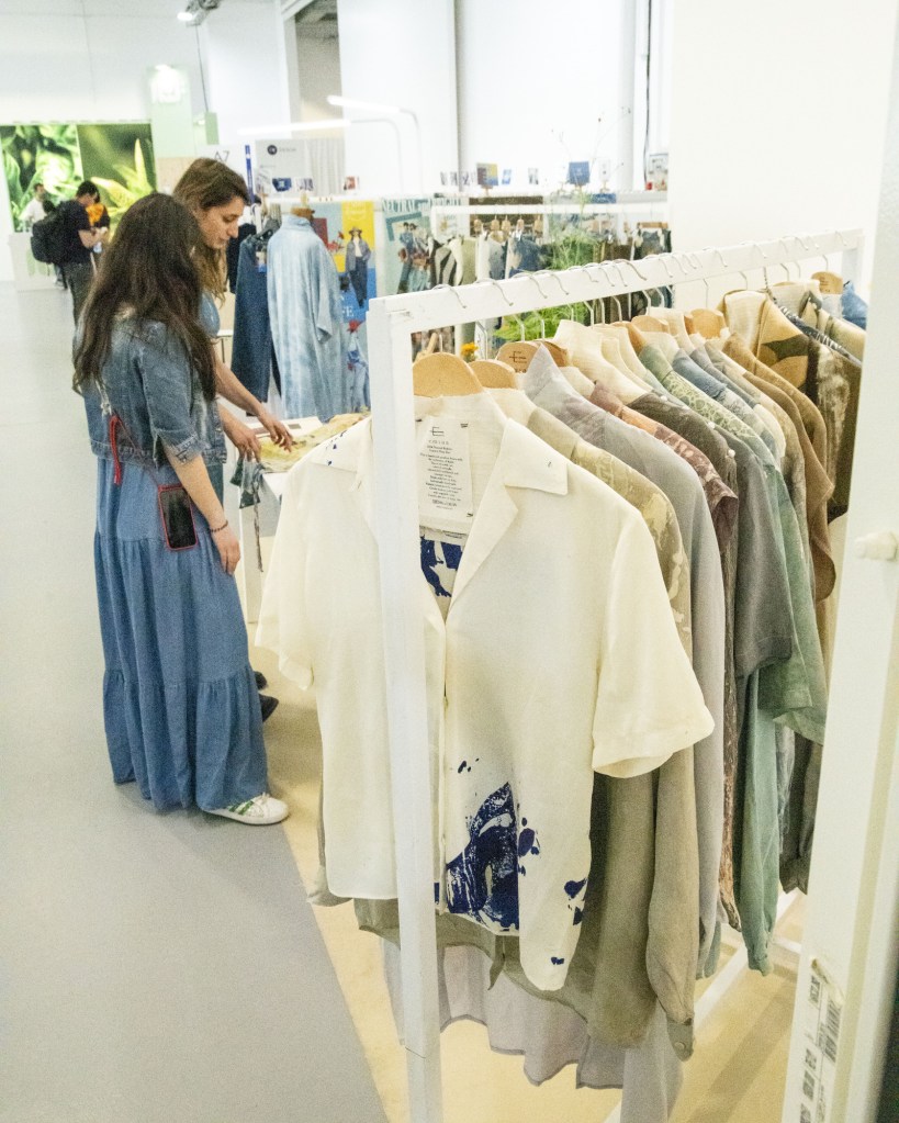 The scene at Denim Première Vision in Milan in June 2024
