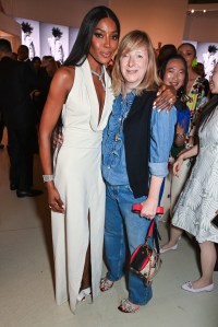 Naomi Campbell and Sarah Burton