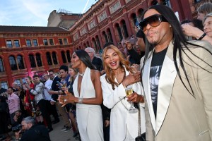 Naomi Campbell, Valerie Morris and Law Roach