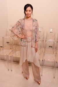 Fala Chen at the Armani Prive Fall 2024 Couture show