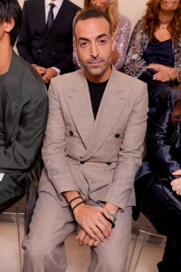 Mohammed Al Turki at the Armani Prive Fall 2024 Couture show