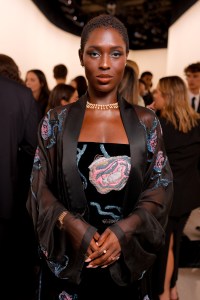 Jodie Turner-Smith at the Armani Prive Fall 2024 Couture show