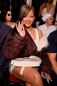 Rihanna at the AWGE Spring 2025 ready-to-wear show