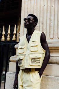 Backstage at the Kenzo Spring 2025 Ready-To-Wear Show at Paris Fashion Week