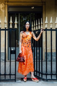 Backstage at the Kenzo Spring 2025 Ready-To-Wear Show at Paris Fashion Week