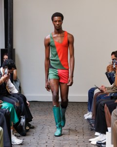 Bianca Saunders Spring 2025 Men's Collection at Paris Fashion Week