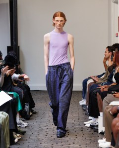 Bianca Saunders Spring 2025 Men's Collection at Paris Fashion Week
