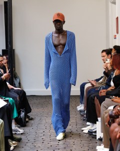 Bianca Saunders Spring 2025 Men's Collection at Paris Fashion Week