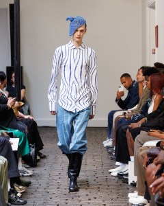 Bianca Saunders Spring 2025 Men's Collection at Paris Fashion Week