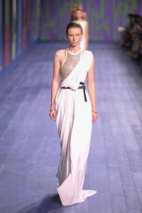 Christian Dior Fall 2024 Couture collection at Couture Fashion Week.