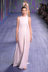 Christian Dior Fall 2024 Couture collection at Couture Fashion Week.