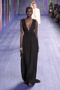 Christian Dior Fall 2024 Couture collection at Couture Fashion Week.