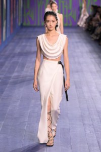 Christian Dior Fall 2024 Couture collection at Couture Fashion Week.