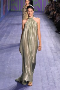 Christian Dior Fall 2024 Couture collection at Couture Fashion Week.