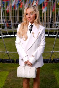 Sabrina Carpenter at the Louis Vuitton Men’s Spring 2025 Ready-to-Wear Show