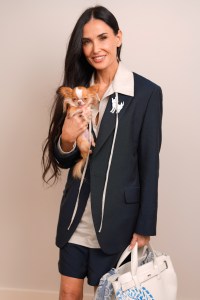 Demi Moore at Dior Men Spring 2025 Men's Collection