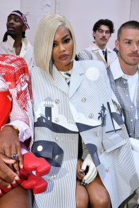 Teyana Taylor at Thom Browne Fall 2024 Couture at Paris Fashion Week