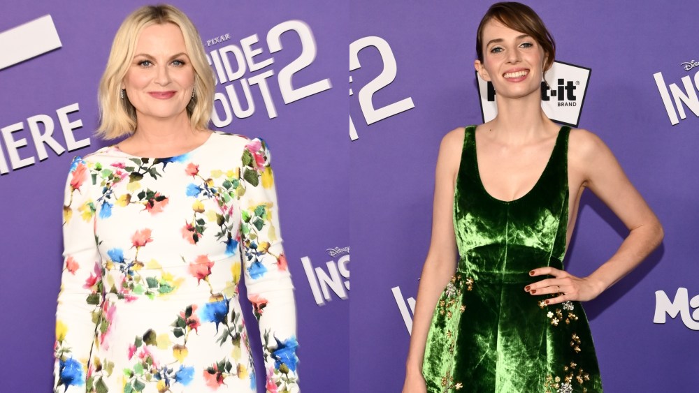 amy poehler, maya hawke, inside out 2 movie red carpet premiere
