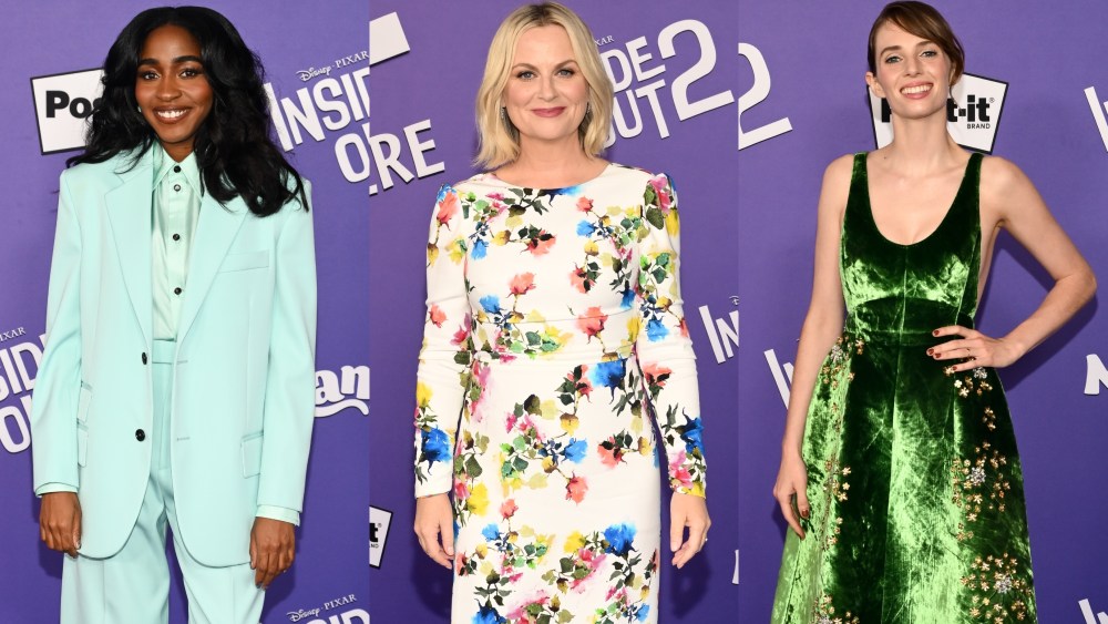 ayo edebiri, amy poehler, maya hawke, inside out 2