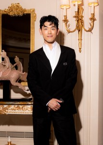 Eric Nam at the Joopiter x Jackson Wang dinner