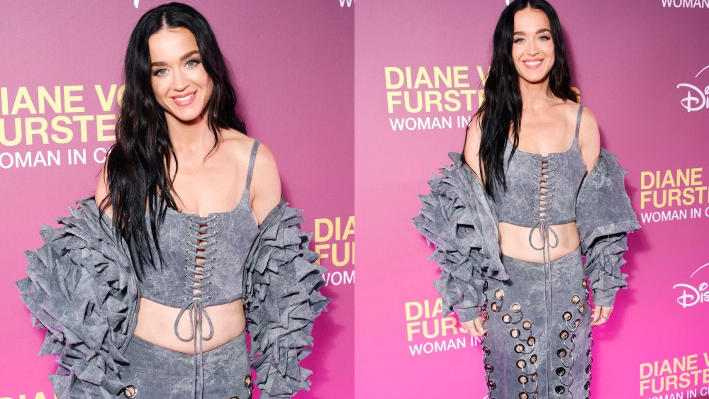 PARIS, FRANCE - JUNE 24: Katy Perry attends the "Diane von Furstenberg - Woman In Charge" Premiere at Silencio Des Pres on June 24, 2024 in Paris, France. (Photo by Julien Hekimian/Getty Images)