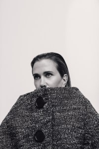 Marc Jacobs virgin wool, polyester, polyamide, elastane and mohair oversized tweed jacket.