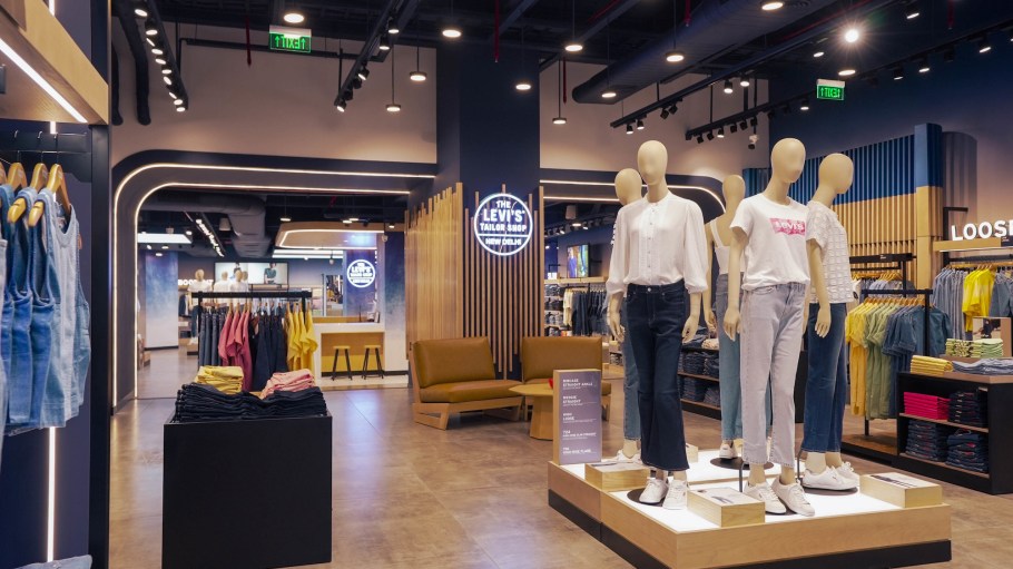 Levi’s largest store in India is open for business.