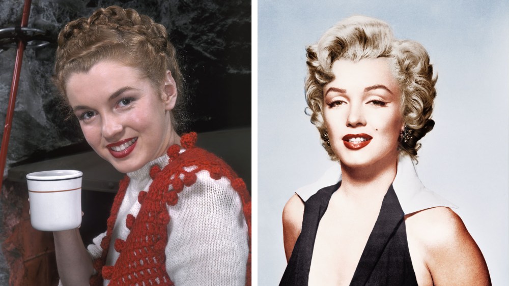 Marilyn Monroe then known as Norma Jeane Mortenson poses for a portrait in 1946 in Los Angeles.
