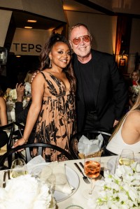 Quinta Brunson and Michael Kors