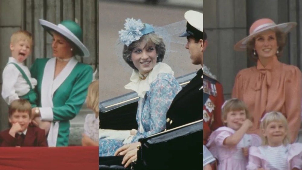 Princess Diana's Trooping the Colour style.