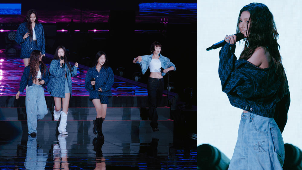Calvin Klein, NewJeans, “Bunnies Camp 2024 Tokyo Dome," Calvin Klein x NewJeans, Minji, Hanni, Danielle, Haerin, Hyen