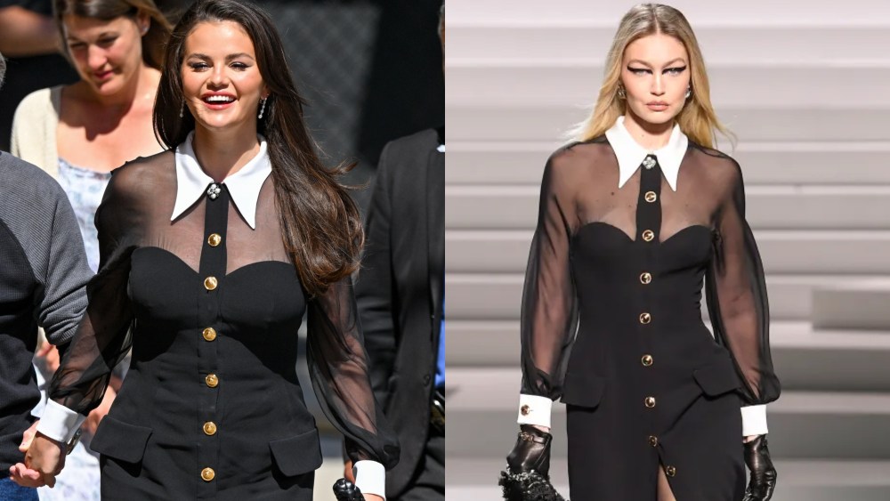 Selena Gomez is seen on June 26 in Los Angeles, Calif. Versace Fall 2024 Ready-to-Wear Collection at Milan Fashion Week