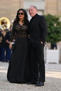 Salma Hayek and French businessman François-Henri Pinault