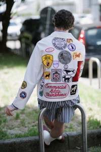 Street style at Milan Fashion Week Men’s Spring 2025