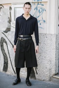 Street style at Milan Fashion Week Men’s Spring 2025