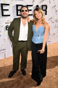 Ricky Staffieri and Courtney Storer at the season 3 premiere of FX's "The Bear" held at El Capitan Theatre on June 25, 2024 in Los Angeles, California.