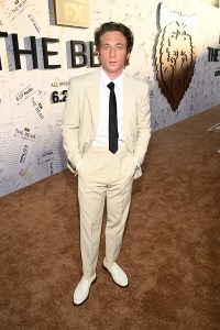 Jeremy Allen White at the season 3 premiere of FX's "The Bear" held at El Capitan Theatre on June 25, 2024 in Los Angeles, California.