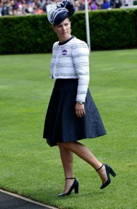 ASCOT, ENGLAND - JUNE 19:  Zara Tindall attends Royal Ascot 2015 at Ascot racecourse on June 19, 2015 in Ascot, England.  (Photo by Kirstin Sinclair/Getty Images for Ascot Racecourse)