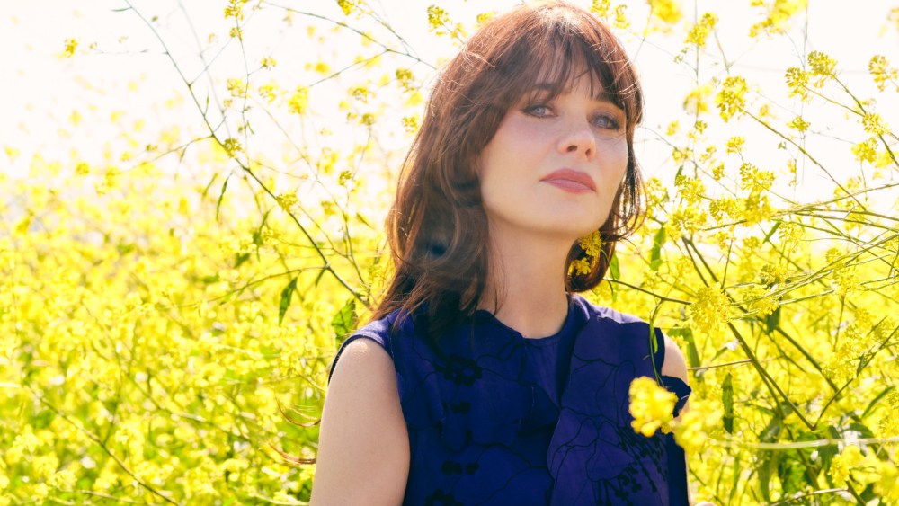 Zooey Deschanel for Vera Bradley.