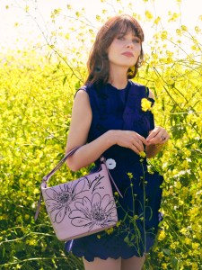 Zooey Deschanel for Vera Bradley.
