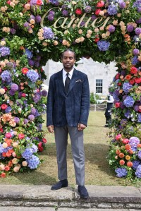 CHICHESTER, ENGLAND - JULY 14: CKTRL aka Bradley Miller attends Cartier Style Et Luxe at the Goodwood Festival of Speed on July 14, 2024 in Chichester, England. (Photo by Max Cisotti/Dave Benett)