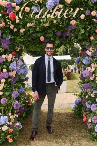 CHICHESTER, ENGLAND - JULY 14: David Gandy attends Cartier Style Et Luxe at the Goodwood Festival of Speed on July 14, 2024 in Chichester, England. (Photo by Max Cisotti/Dave Benett)