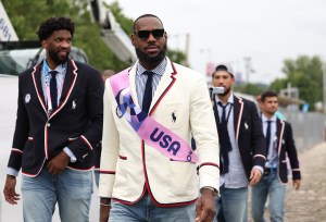 Lebron James, Flagbearer of Team United States