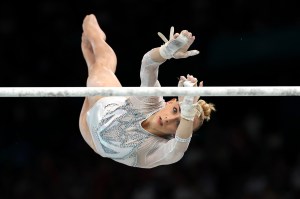 Alice D'Amato of Team Italy competes on the Uneven Bars during the Artistic Gymnastics Women's Team Final on day four of the Olympic Games Paris 2024 at Bercy Arena on July 30, 2024 in Paris, France.