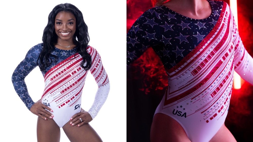 simone biles, Team USA Gymnastics uniforms by GK Elite for the 2024 Paris Olympics, leotards, sports, athletes