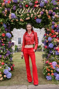 CHICHESTER, ENGLAND - JULY 14: Jordan Rand attends Cartier Style Et Luxe at the Goodwood Festival of Speed on July 14, 2024 in Chichester, England. (Photo by Max Cisotti/Dave Benett)